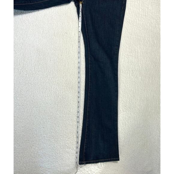 Michael Kors Jeans Women's Blue Denim Boot Cut Size 8 Mid Rise - Picture 5 of 9